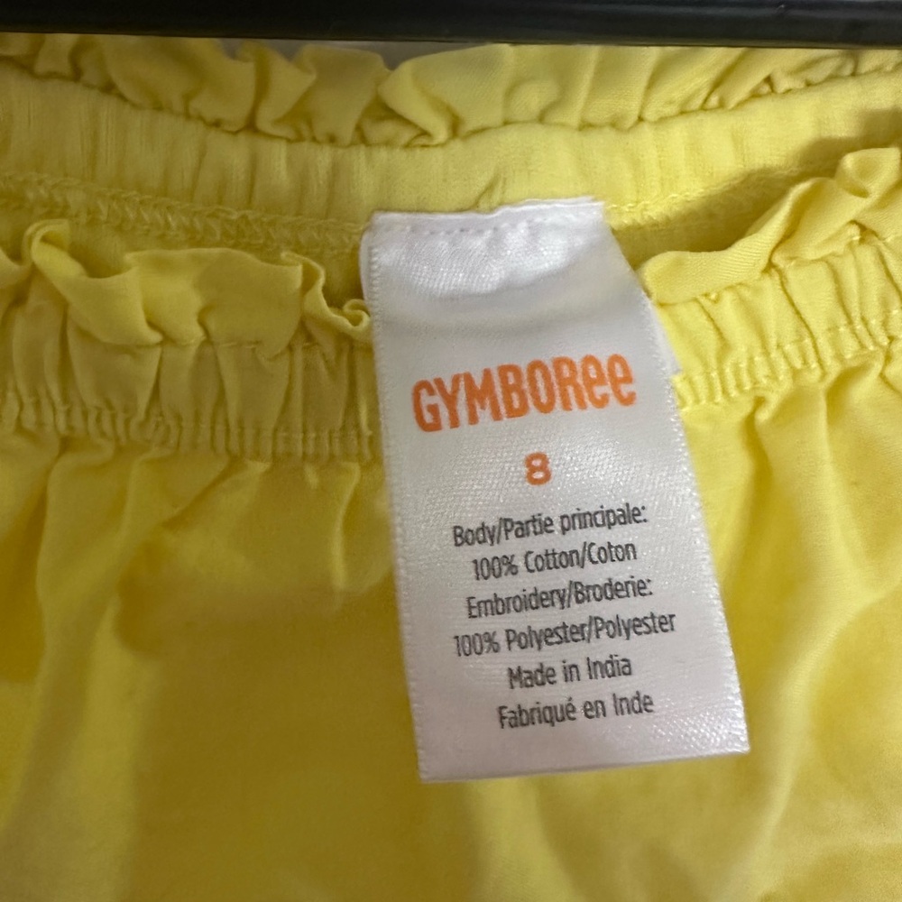 Gymboree Yellow Ruffle Top - Picture 3 of 4
